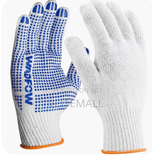 Wadfow Knitted PVC Dots Gloves - Wkg1801 · Photo 1