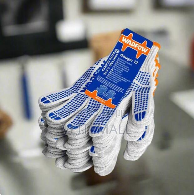 Wadfow Knitted PVC Dots Gloves - Wkg1801 · Photo 3