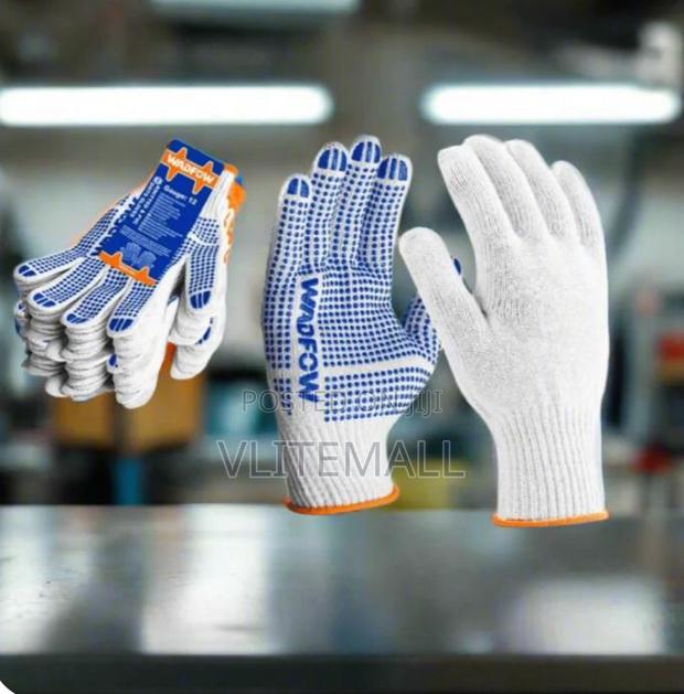 Wadfow Knitted PVC Dots Gloves - Wkg1801 · Photo 4
