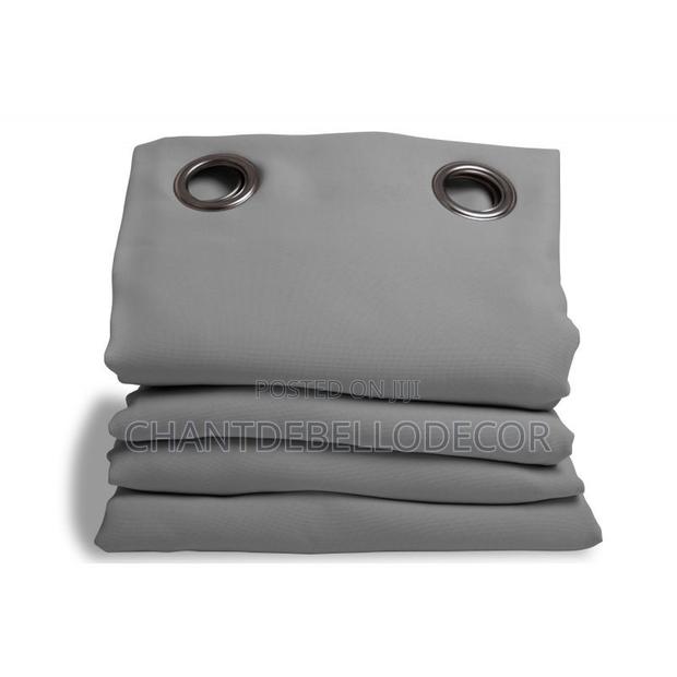 Light Grey Sunblock Curtains 300ghc 2 In 1 Without Voile · Photo 4