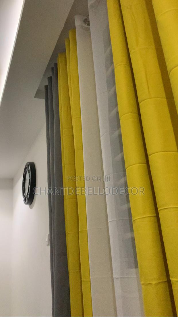 Thermal Insulated Blackout Curtains 300ghc A Pair For Each Color. · Photo 3