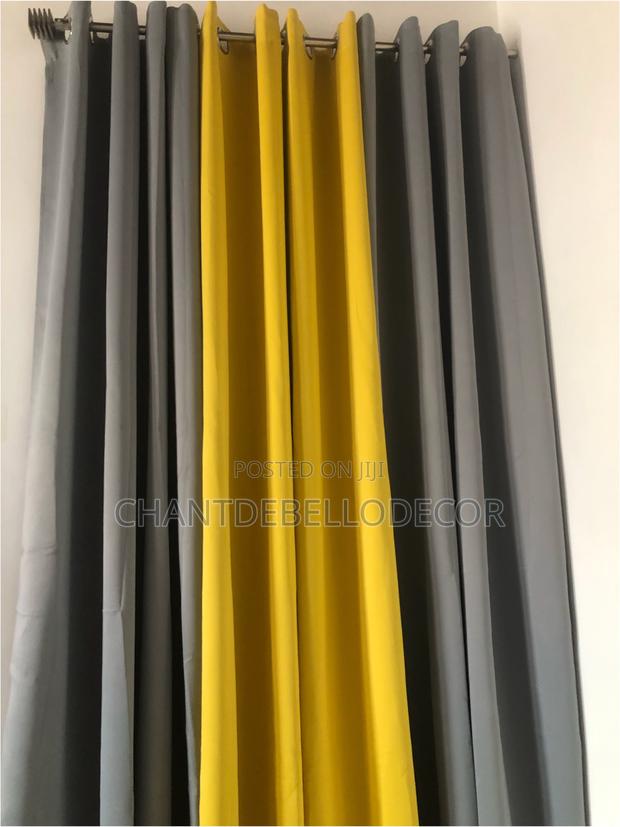 Thermal Insulated Blackout Curtains 300ghc A Pair For Each Color. · Photo 4