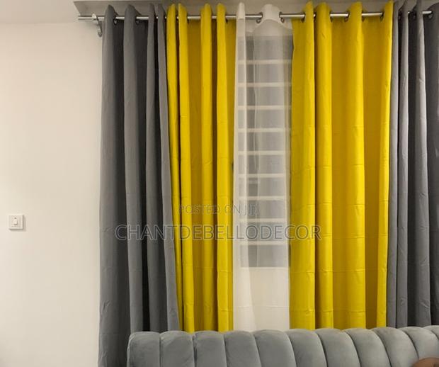 Quality Window Blackout Curtains 300ghc A Pair For One Color, No Voile · Photo 2
