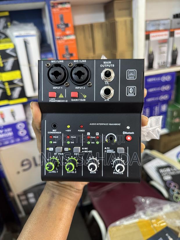 2 Channel Bluetooth Audio Mixer · Photo 1