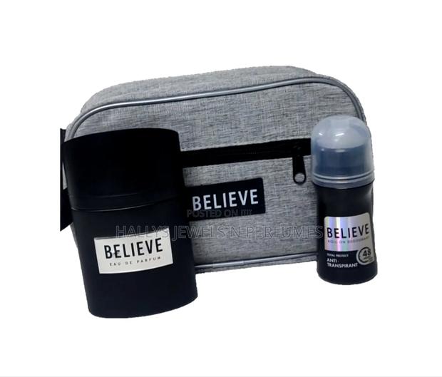 Elysees Prestige Believe Perfume (Edp), 100ml, Men's 3 Piece Set · Photo 1