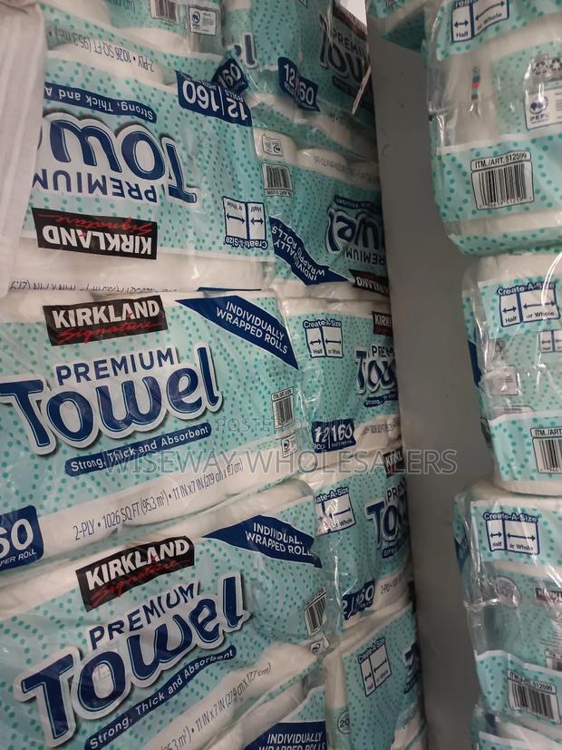 Kirkland Premium Towel. Wrapped Rolls. Unwrapped Rolls · Photo 5