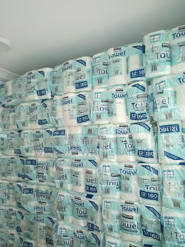Kirkland Premium Towel. Wrapped Rolls. Unwrapped Rolls · Photo 6