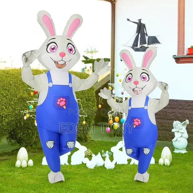 Inflatable Easter Bunny Costume for Kids · Photo 4