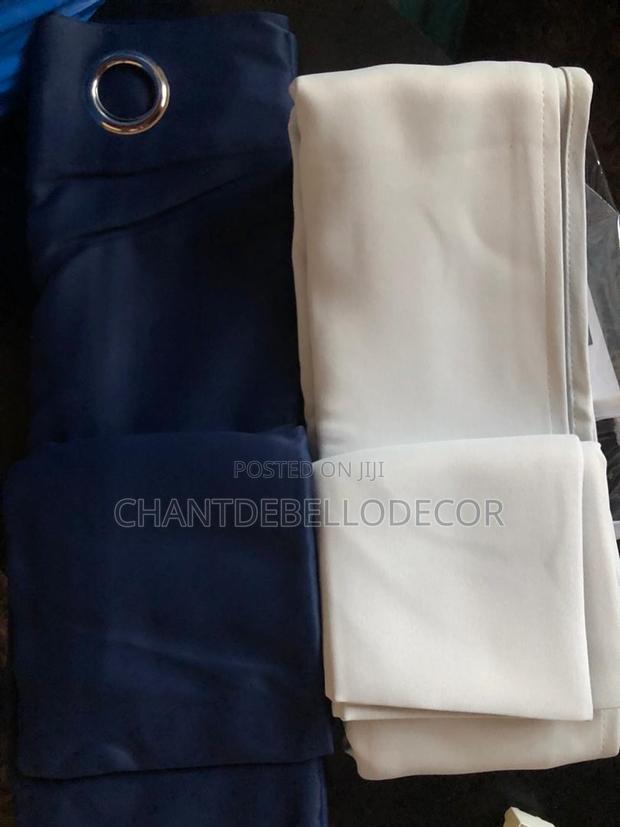 High Quality Solid Color Blackout Curtains 300ghc A Pair Each Color · Photo 3