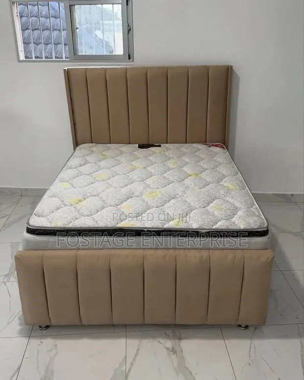 Brand New Durable Double Bed Frame and Matress · Photo 1