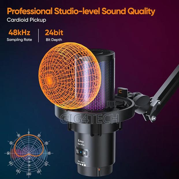 Comica Ejoy Uni Pro A Wireless Usb Condenser Microphone With Boom Arm · Photo 2