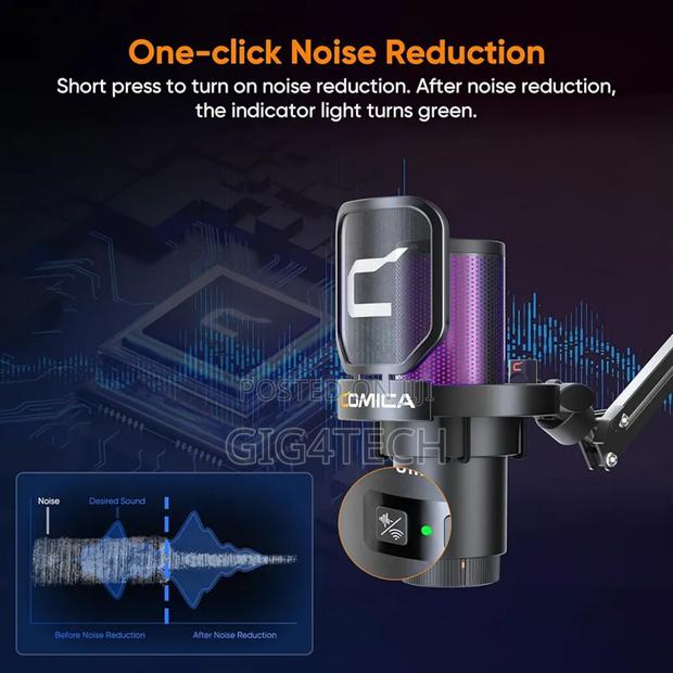 Comica Ejoy Uni Pro A Wireless Usb Condenser Microphone With Boom Arm · Photo 4