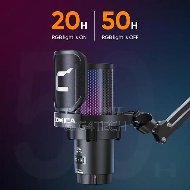 Comica Ejoy Uni Pro A Wireless Usb Condenser Microphone With Boom Arm · Photo 5