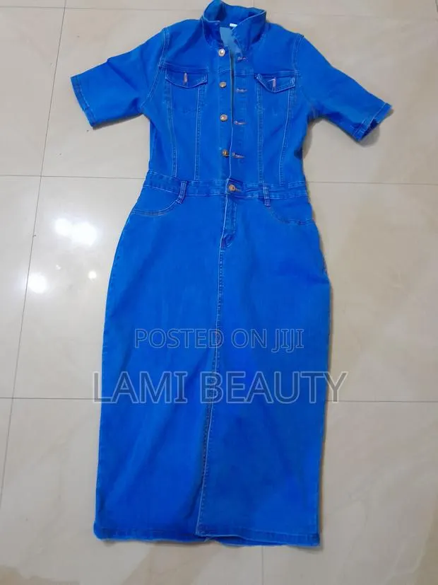 Body Cone Jeans Gown · Photo 1