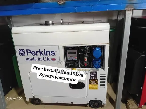 Perkins 15kVA 16.5kW Diesel Generator – Premium Industrial 15kva · Photo 1