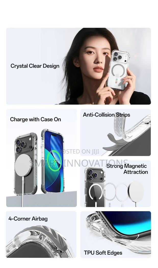 iPhone 17 | 17 Pro | 17 Promax Crystal Clear Case · Photo 4