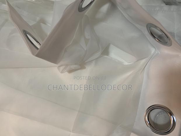 Plain White Transparent Voile Curtains 200ghc A Pair · Photo 6