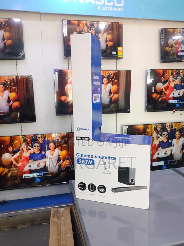 Quality Sound Sigma Sound Bar and Woofer · Photo 1