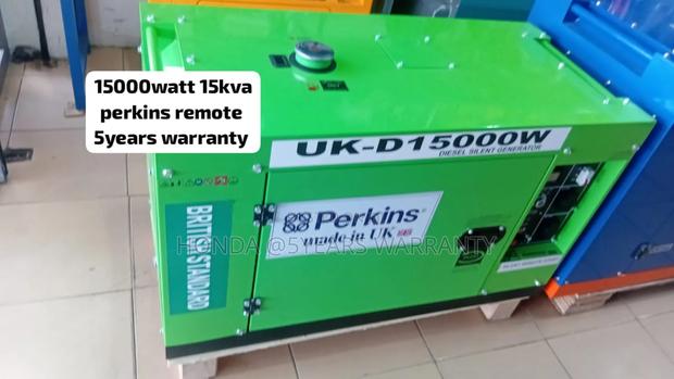 Power Source X Perkins 15kva 15000watt Remote Generator 15kv · Photo 1