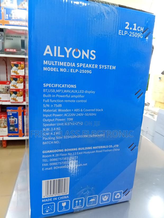 Remote Control Speaker System Ailyons Multimedia Speaker · Photo 2