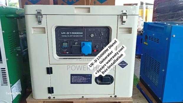 Title Tumbler Uk-D 10kva Generator Silent Uk-D 10kva Generator Silent · Photo 1