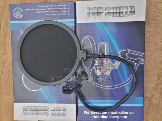 Pop Filter Condenser Microphone Cover Noise Reduction · Photo 1
