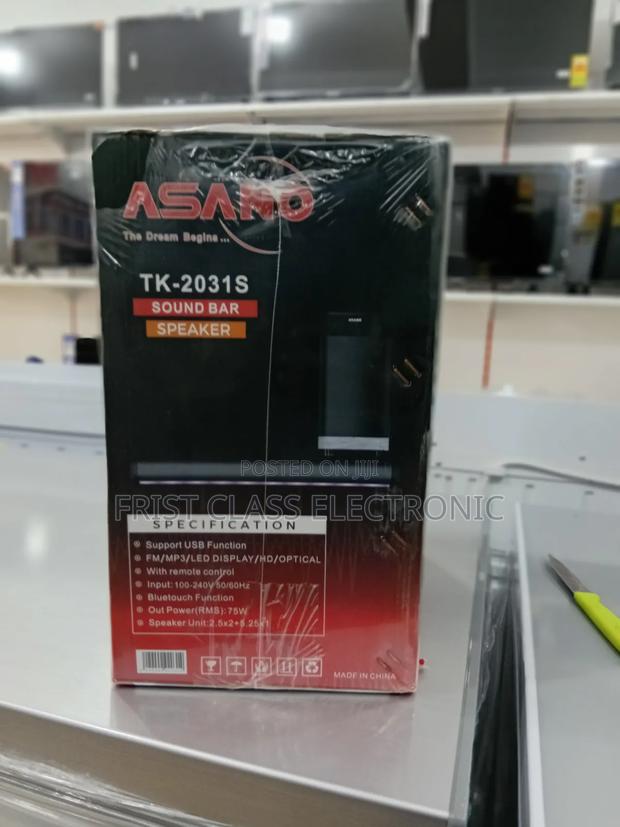 Asano Tk-2031s Sound Bar and Speaker Support Usb Functions · Photo 2