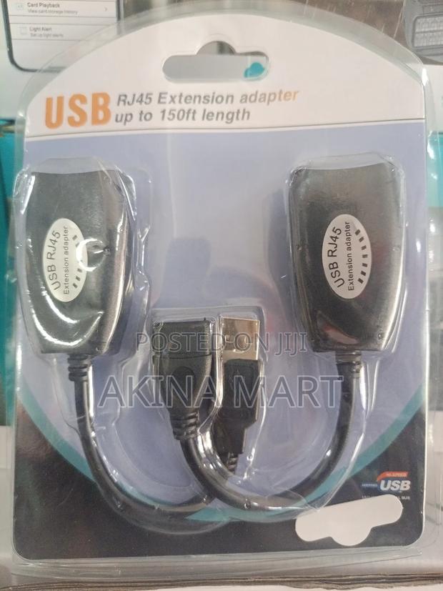 Usb Rj45 Extension Adapter Up to 150ft Length · Photo 2