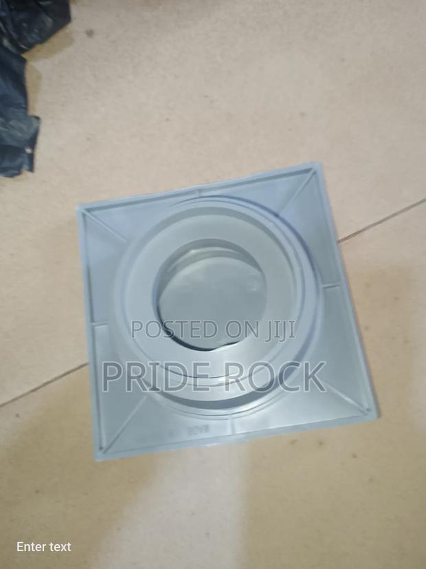 Plastic Floor Drain 4*3*2, White and Grey · Photo 5