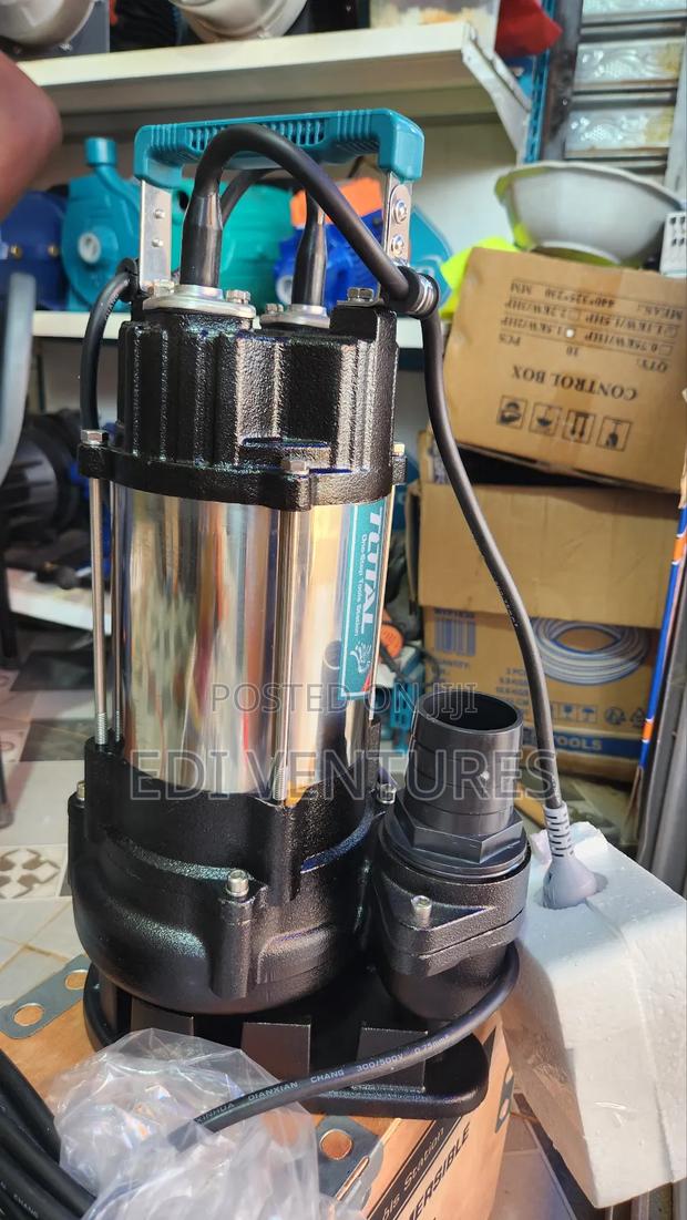 Total 1.0 Horsepower Submersible Sewage Pump- Stainless · Photo 2