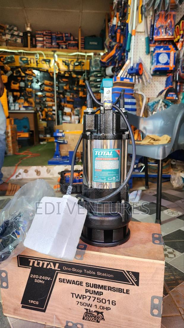 Total 1.0 Horsepower Submersible Sewage Pump- Stainless · Photo 5
