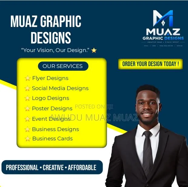 Professional Graphic Design Services – Flyers, Logos, Posters More · Photo 1