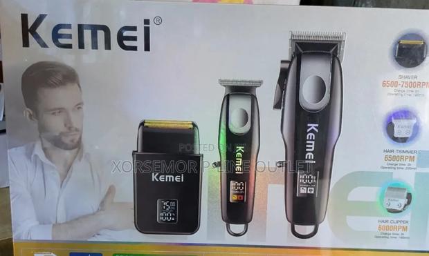 Kemei Professional 3 in 1mens Grooming Kit Km-8531 · Photo 3