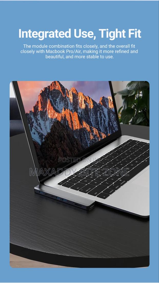 Usb-c Docking Station 10 In 1 Magnetic Hub With Dual
Monitor · Photo 4