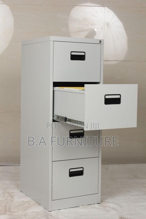 Four Drawer Metal Cabinet · Photo 1