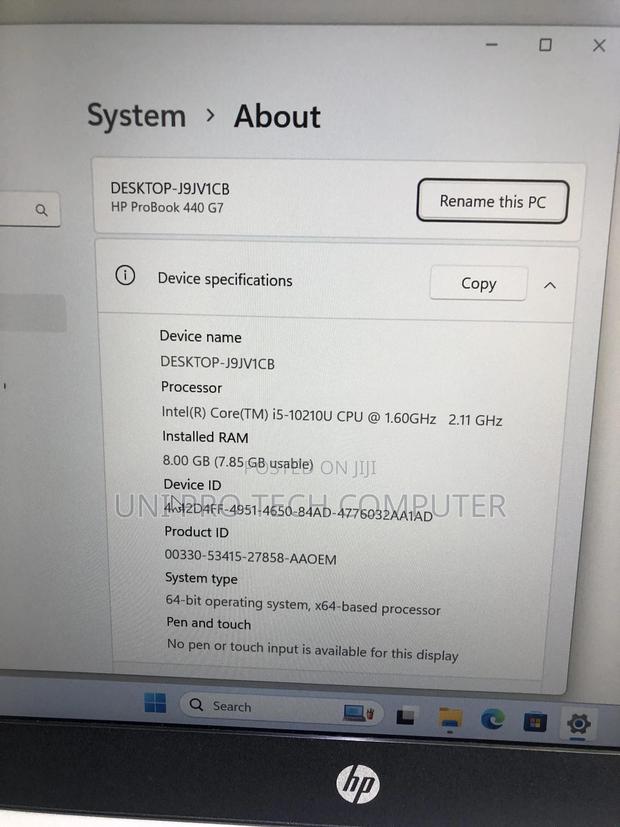 Laptop HP ProBook 430 G7 8GB Intel Core I5 SSD 256GB · Photo 5