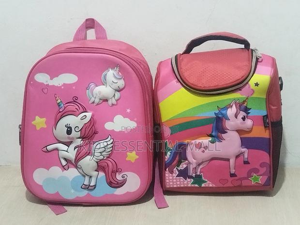 Girls School Bag and Lunch Bag for Ages1 To5 Years · Photo 1