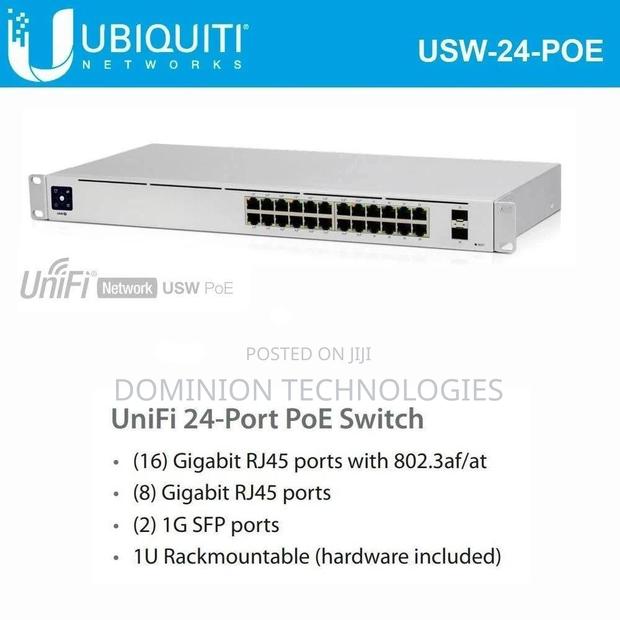 Ubiquiti Unifi 24-Port Poe Switch (Usw-24-Poe · Photo 1
