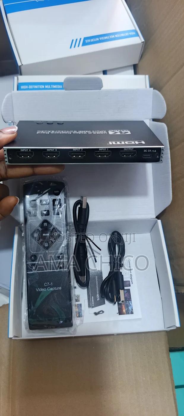 4 in 1 Hdmi Seamless Switcher Capture Card · Photo 3