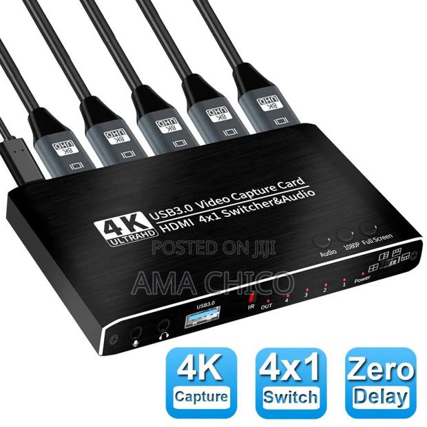 4 in 1 Hdmi Seamless Switcher Capture Card · Photo 6