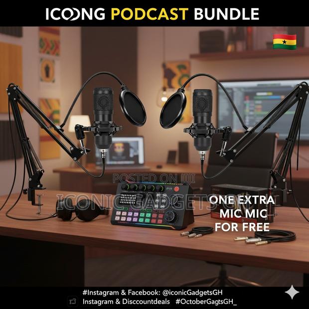 Professional Podcast Livestream Bundle · Photo 1