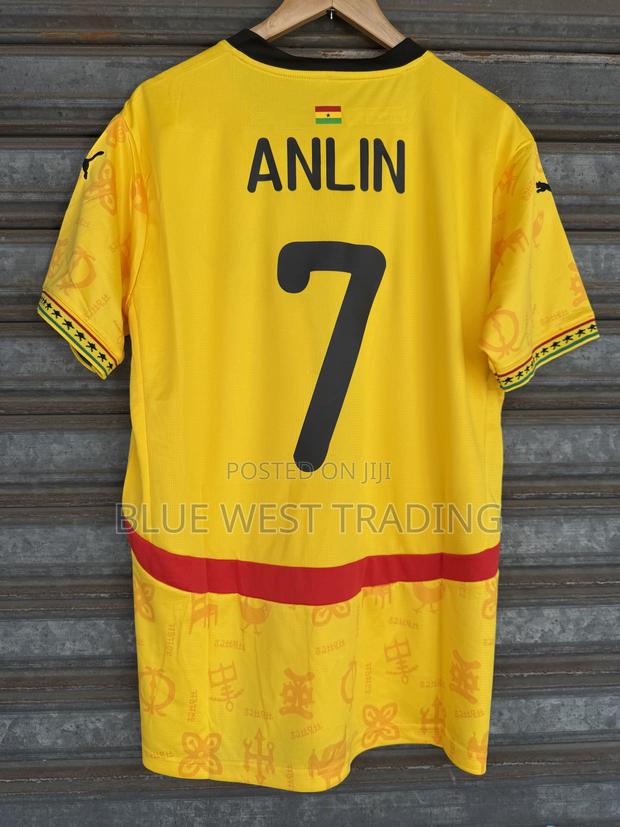 Customized Ghana Away Jersey _ Ghana 2025/2026 Away Jersey · Photo 1