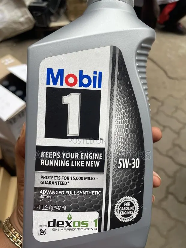 Mobil 1 Advanced Full Synthetic Motor Oil 1 Liters · Photo 1