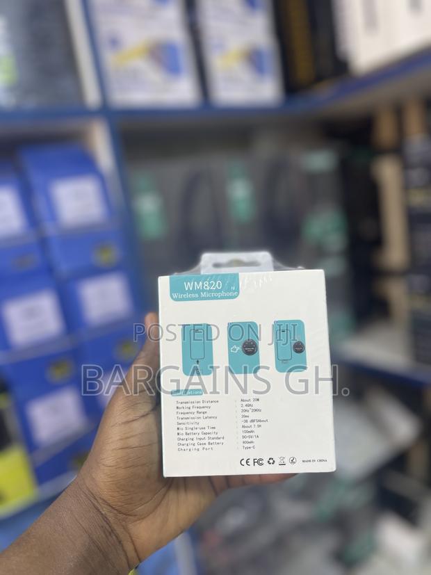 Maono Wm820 Wireless Microphone With Charging Case (2in1) · Photo 2