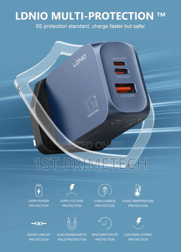 Ldnio 45w Usb C/a Super Fast Charger · Photo 3