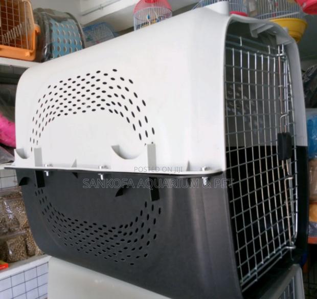 Plastic Traveling Dog Cage · Photo 1