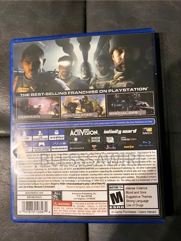 2022 Call of Duty Modern Warfare Ii for Ps4 Cross Gen Cd · Photo 3