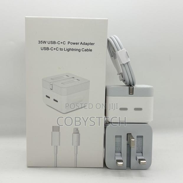 35w Charger Dual Usb-C to Lightning Cable · Photo 1