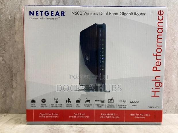 Netgear N600 Dual Band Gigabit Wifi Router (Wndr3700-100nas) · Photo 1