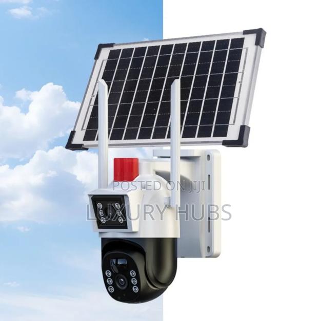 4mp Dual Lens Solar Powered CCTV · Photo 1